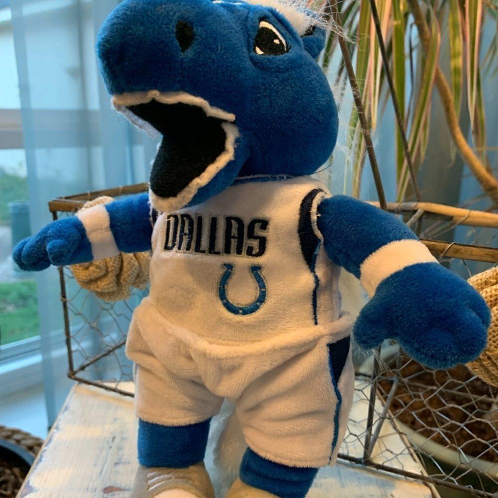8.5 inch Dallas Maverick Champ Mascot Stuffed Animal